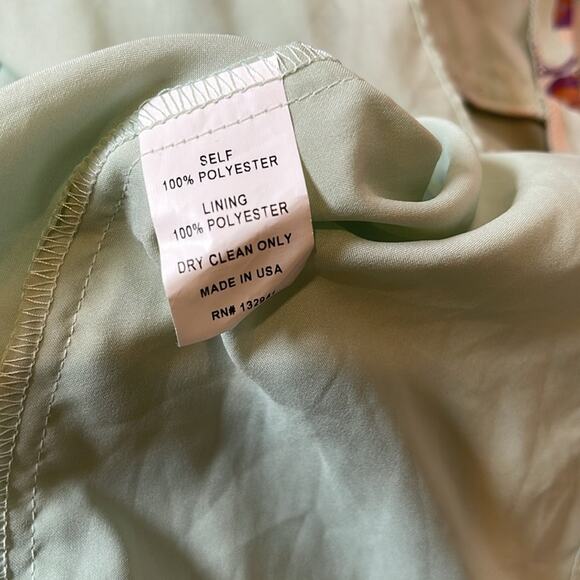 Amanda Uprichard Florentina Floral Tiered Maxi Dress in Monte Carlo Size Large - Picture 9 of 9